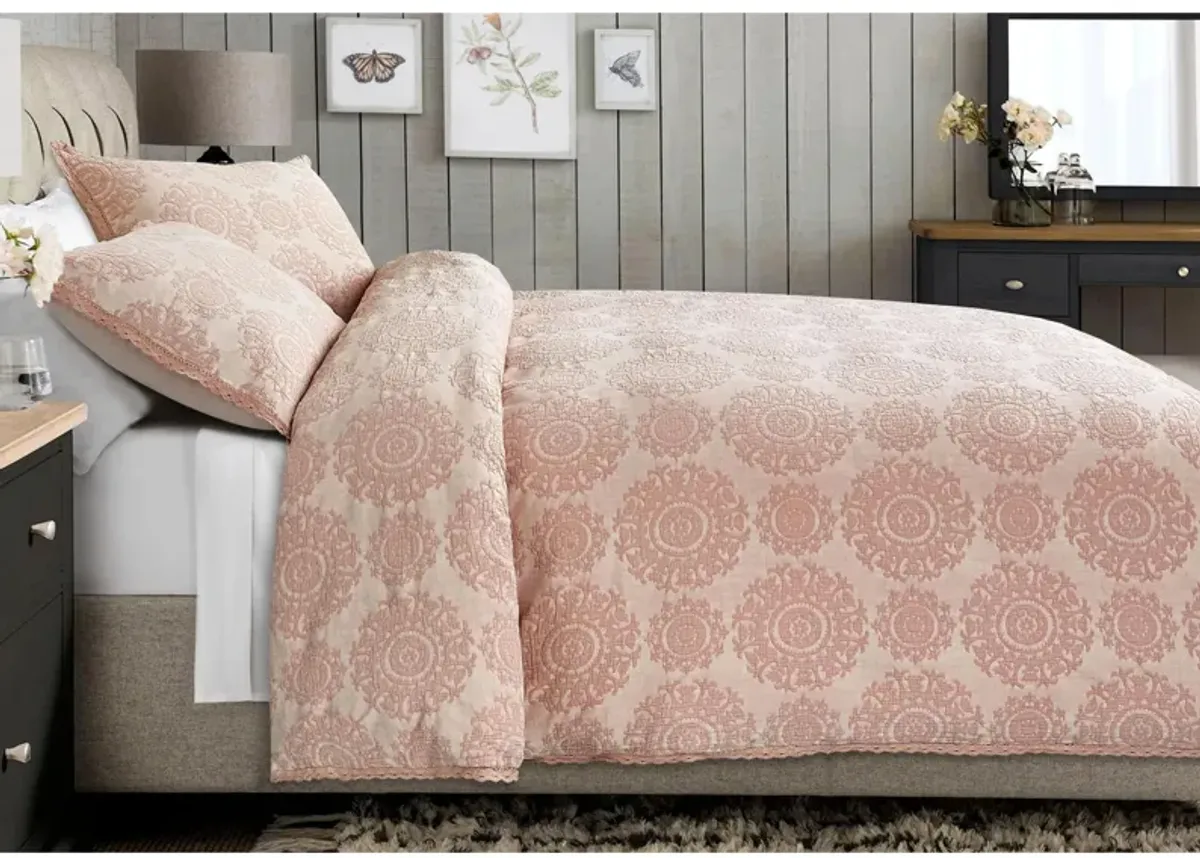 McKinley 2-pc. Duvet Set in Pink by Amini Innovation