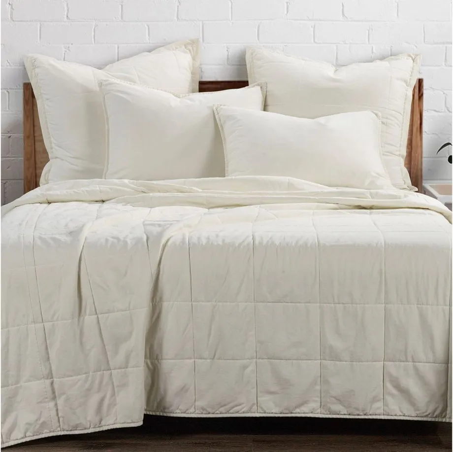 Detwyler 2-pc. Coverlet Set in Natural by HiEnd Accents