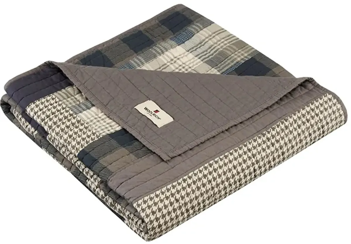 Winter Hills Quilted Throw