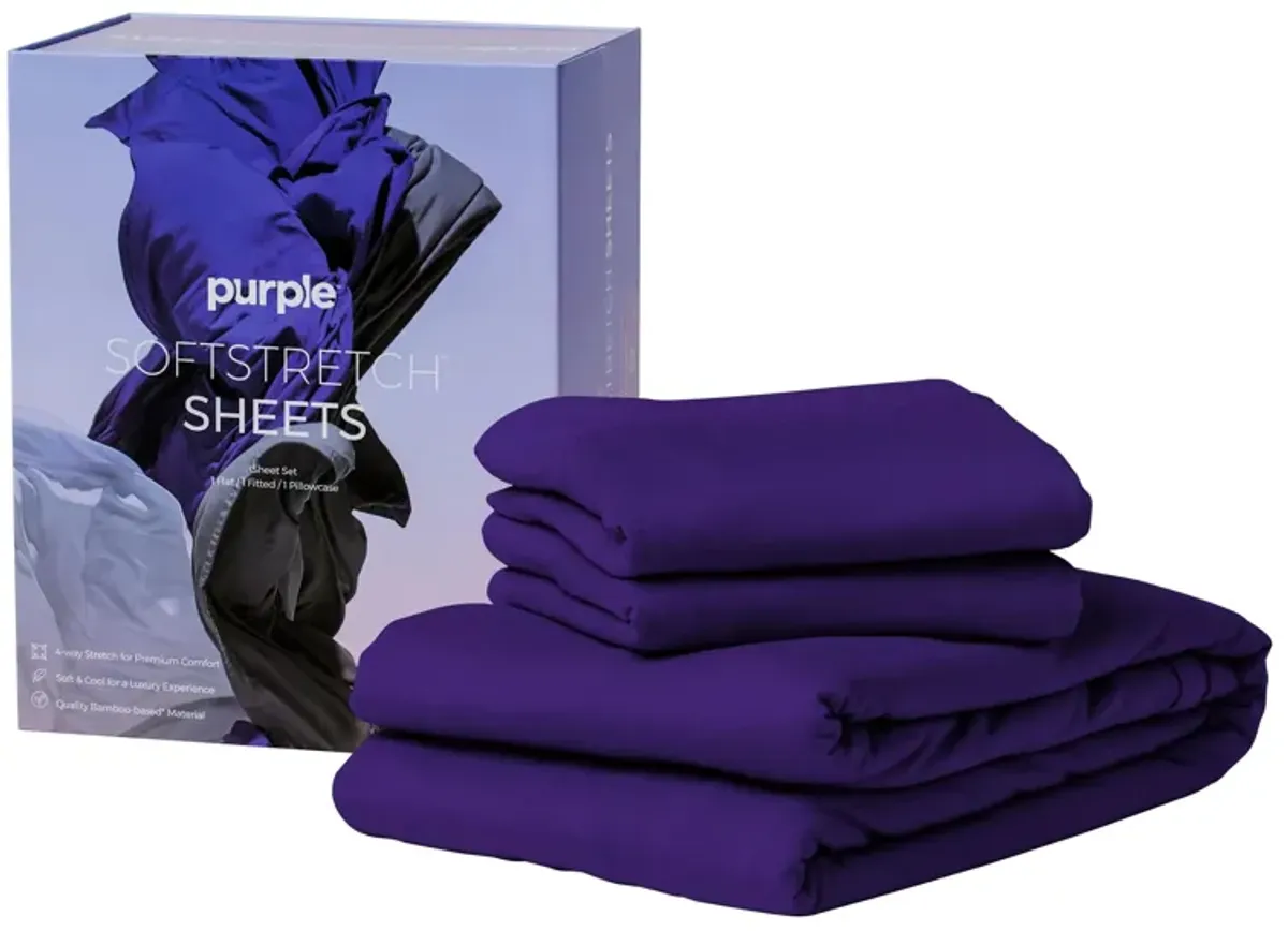 Purple SoftStretch Sheets in Deep Purple by Purple Innovation