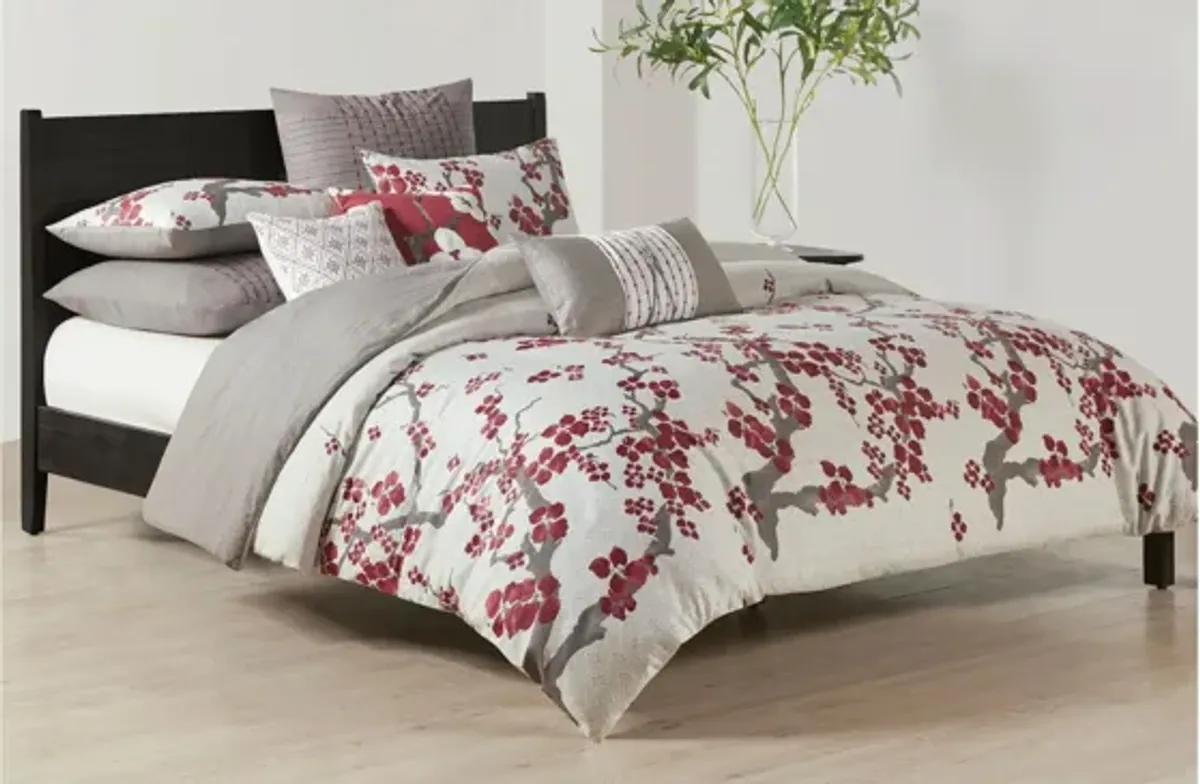 Cherry Blossom 3-pc. Comforter Mini Set