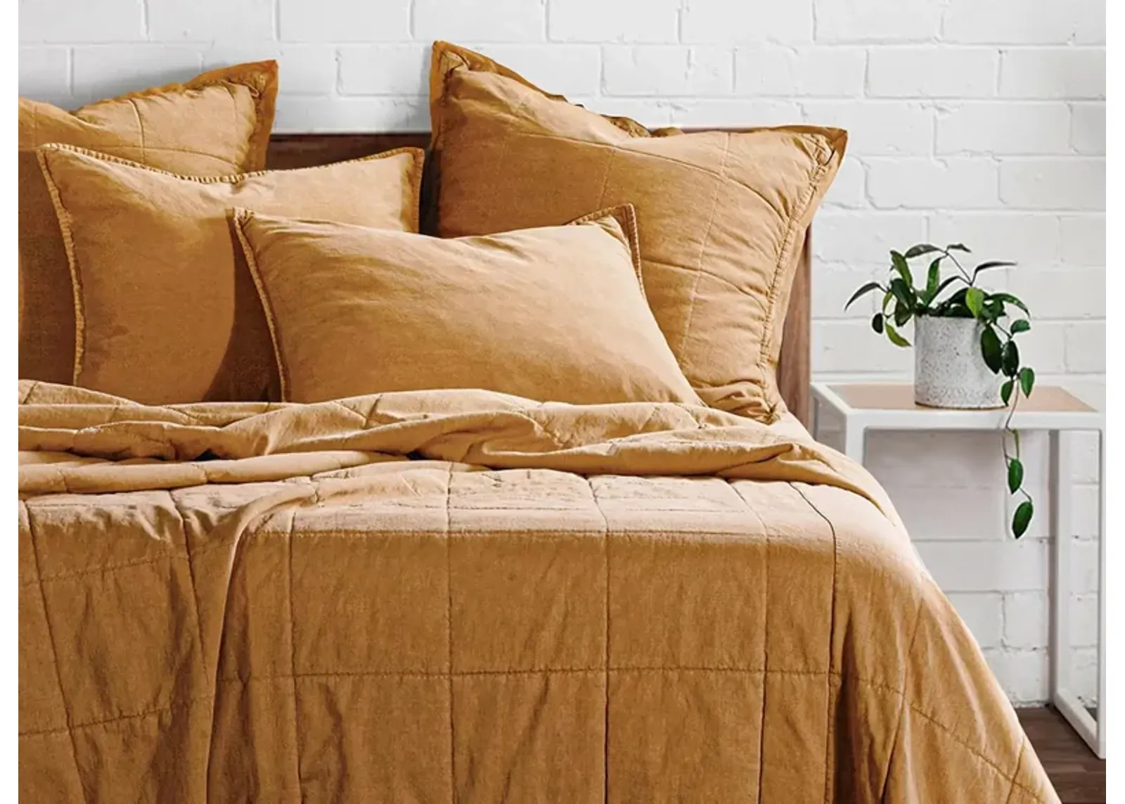 Detwyler 3-pc. Coverlet Set in Terracotta by HiEnd Accents