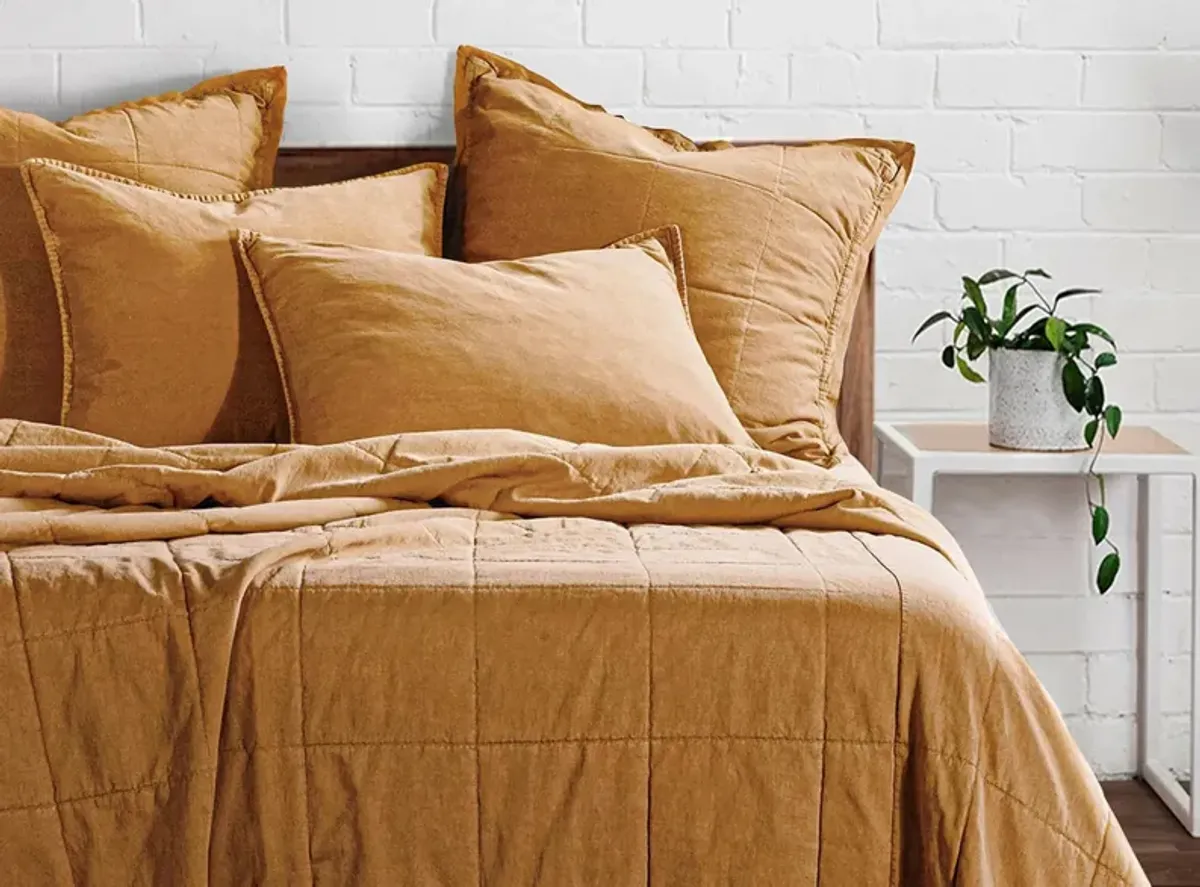 Detwyler 3-pc. Coverlet Set in Terracotta by HiEnd Accents