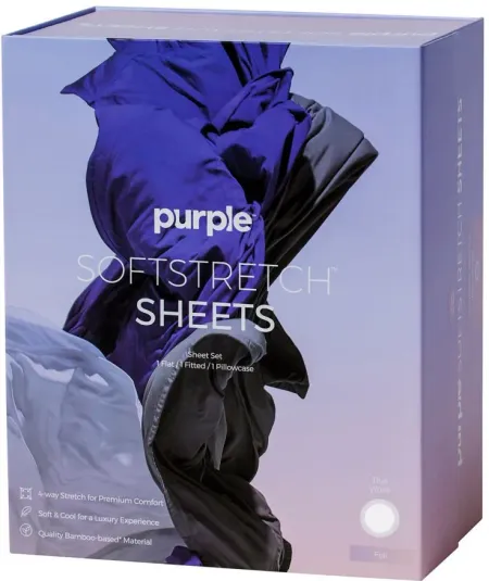 Purple SoftStretch Sheets in True White by Purple Innovation