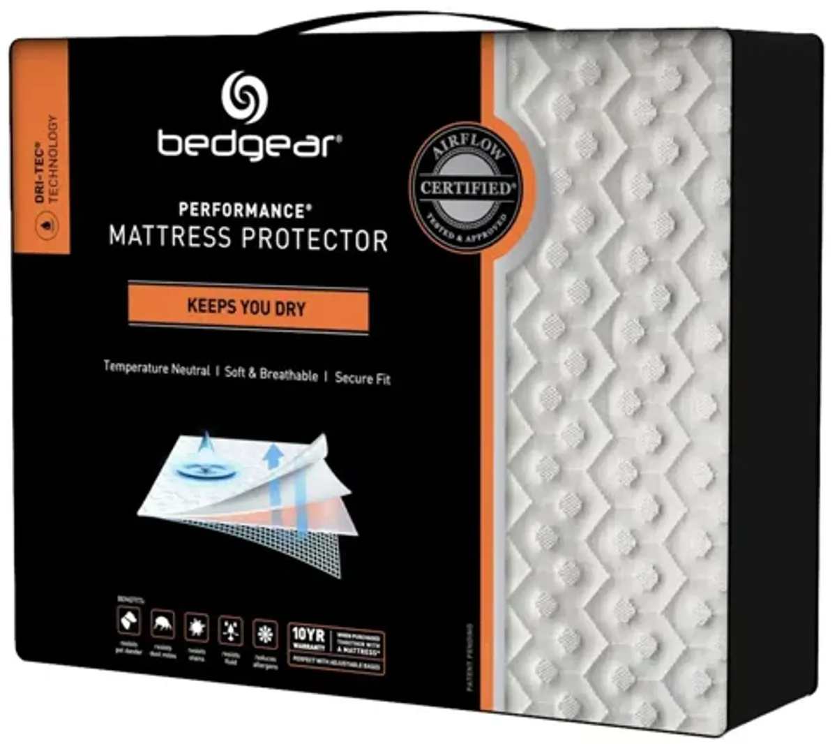 BEDGEAR Dri-Tec Performance® Mattress Protector by Bedgear