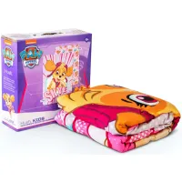 Paw Patrol Kids Weighted Blanket in Fuschia by Hush Blankets