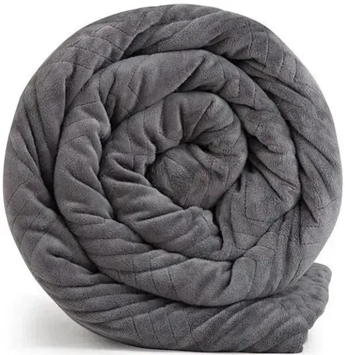 The Hush Classic 12 lbs. Blanket with Duvet Cover in Gray by Hush Blankets