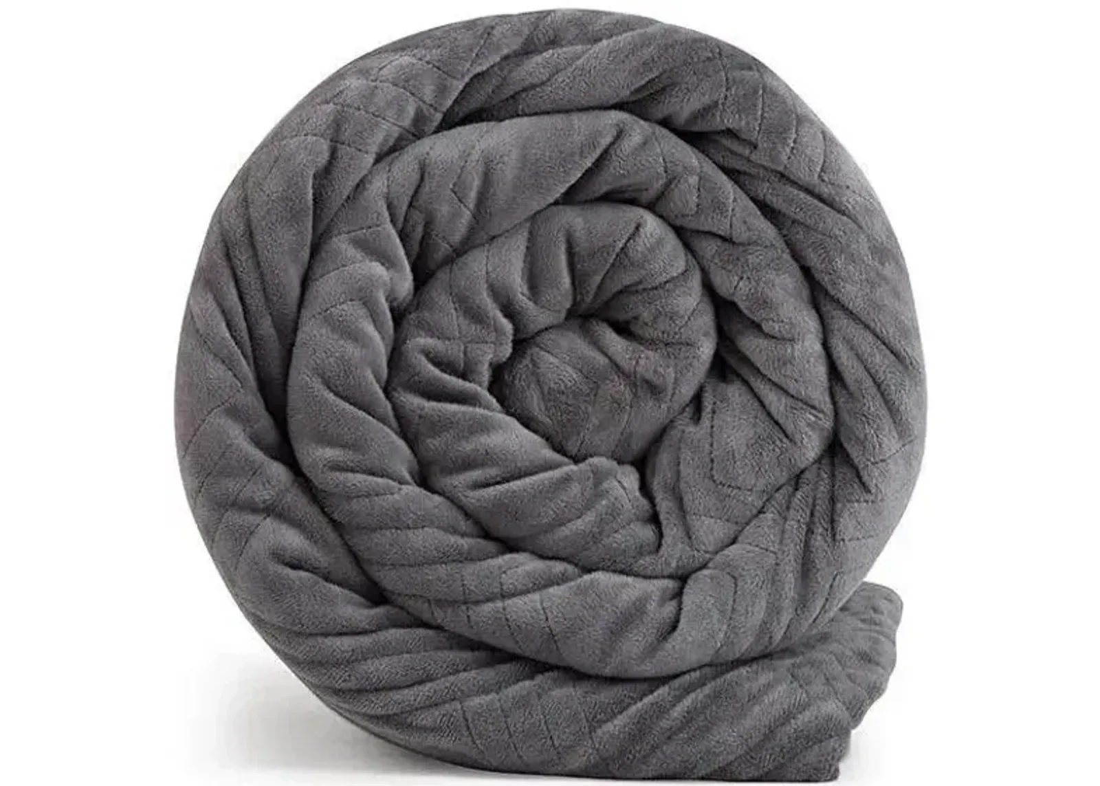 The Hush Classic 12 lbs. Blanket with Duvet Cover in Gray by Hush Blankets