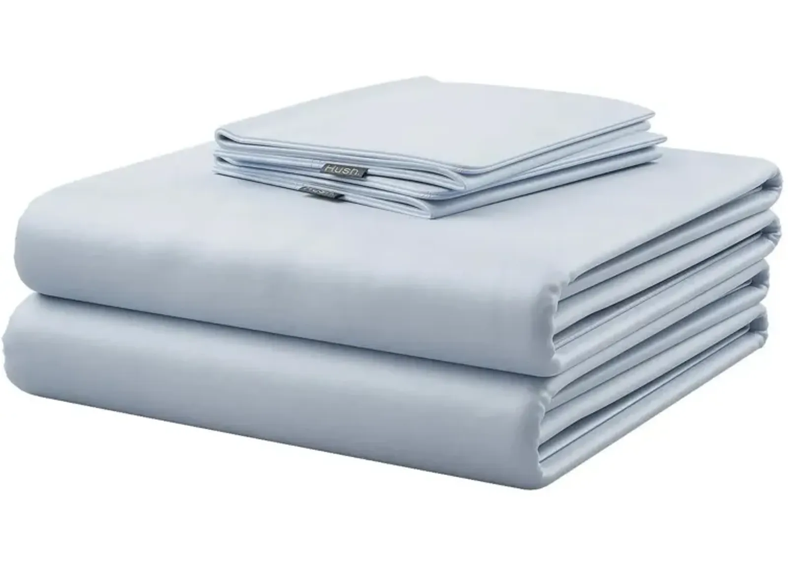 Hush Iced Cooling Sheet and Pillowcase Set in Arctic Blue by Hush Blankets