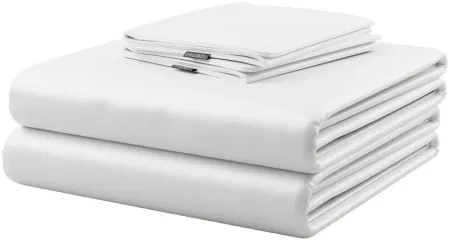 Hush Iced Cooling Sheet and Pillowcase Set in White by Hush Blankets
