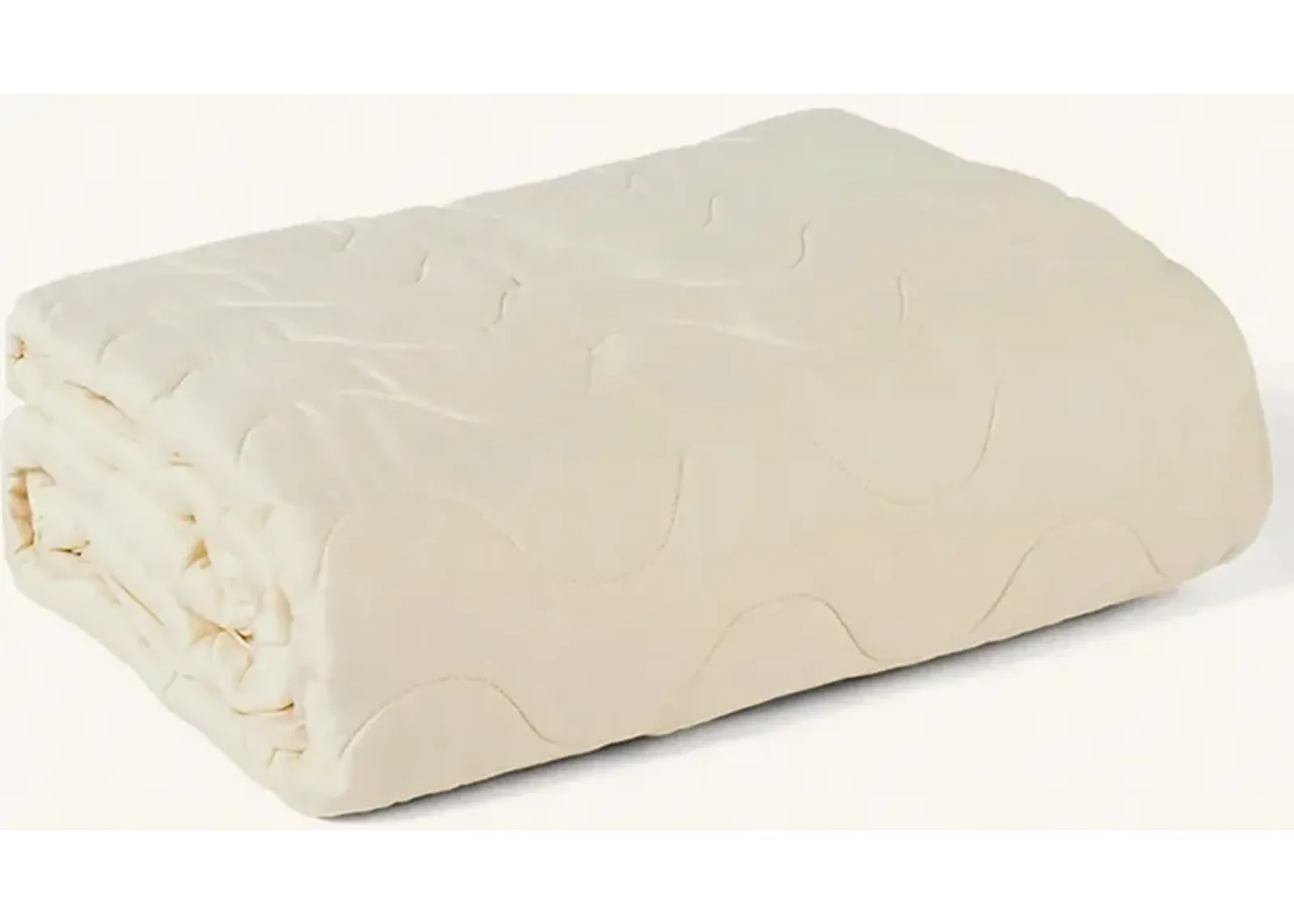 Birch Organic Mattress Pad in Natural by Helix Sleep