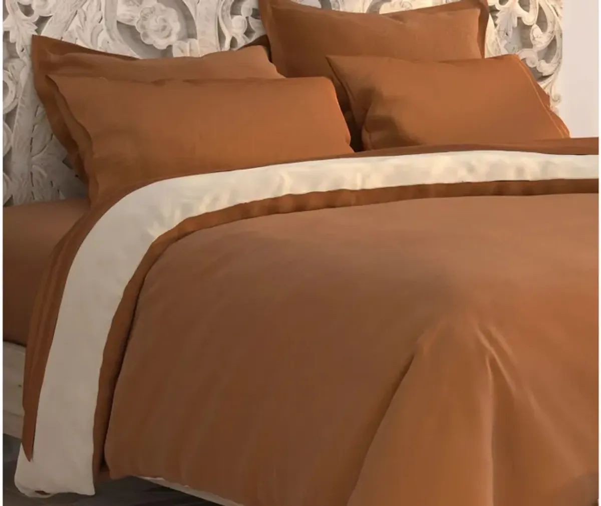 PureCare Dual-Sided Duvet Cover - Cooling + Bamboo - Full/Queen