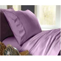 PureCare Premium Bamboo Pillowcase Set of 2 - King in Lilac by PureCare