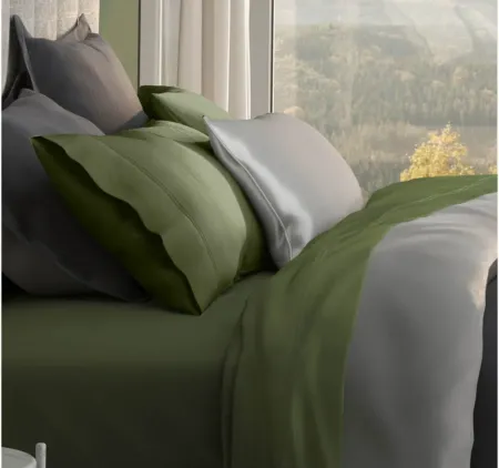 PureCare Premium Soft Touch TENCEL Modal Pillowcase Set in Moss by PureCare