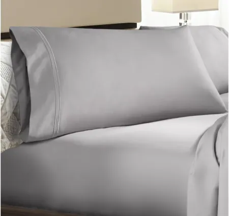 PureCare Premium Soft Touch TENCEL Modal Pillowcase Set Standard in Dove Gray by PureCare
