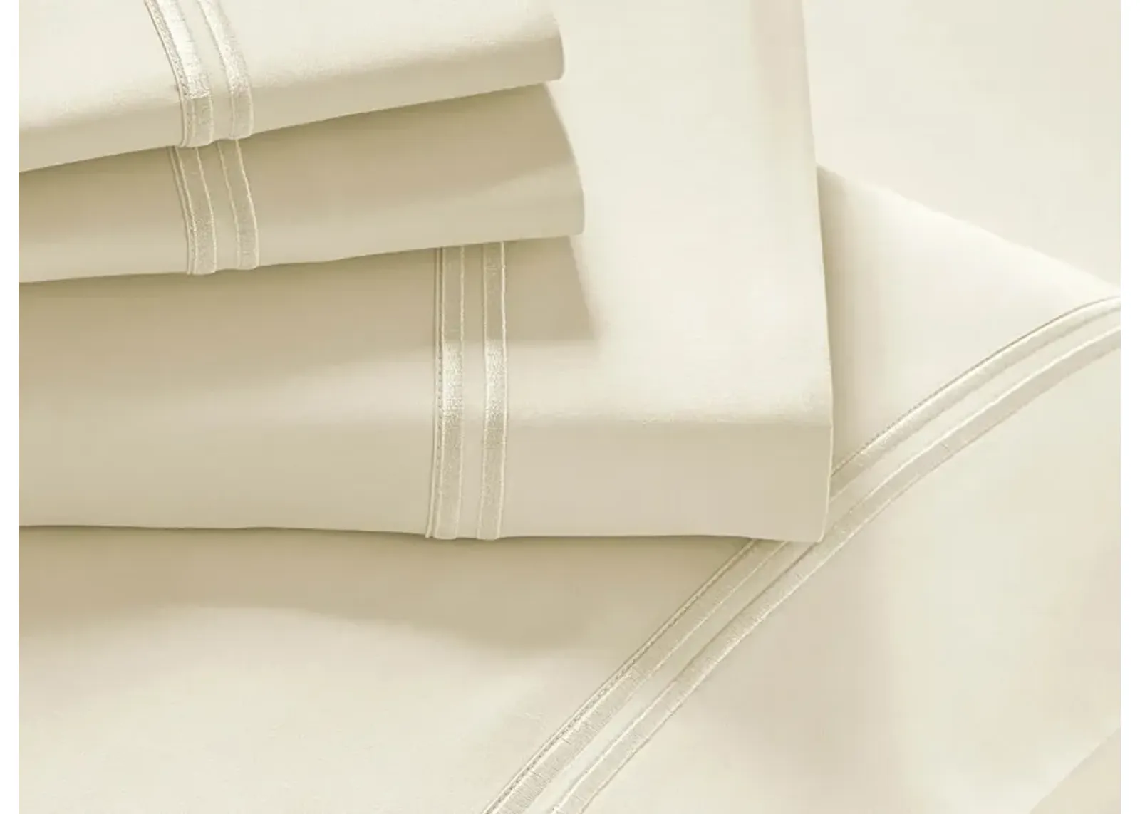 PureCare Premium Soft Touch TENCEL Modal Sheet Set Split Cal King in Ivory by PureCare