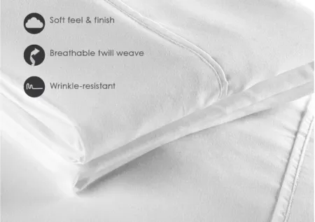 PureCare Shymma Pillowcase Set in White by PureCare