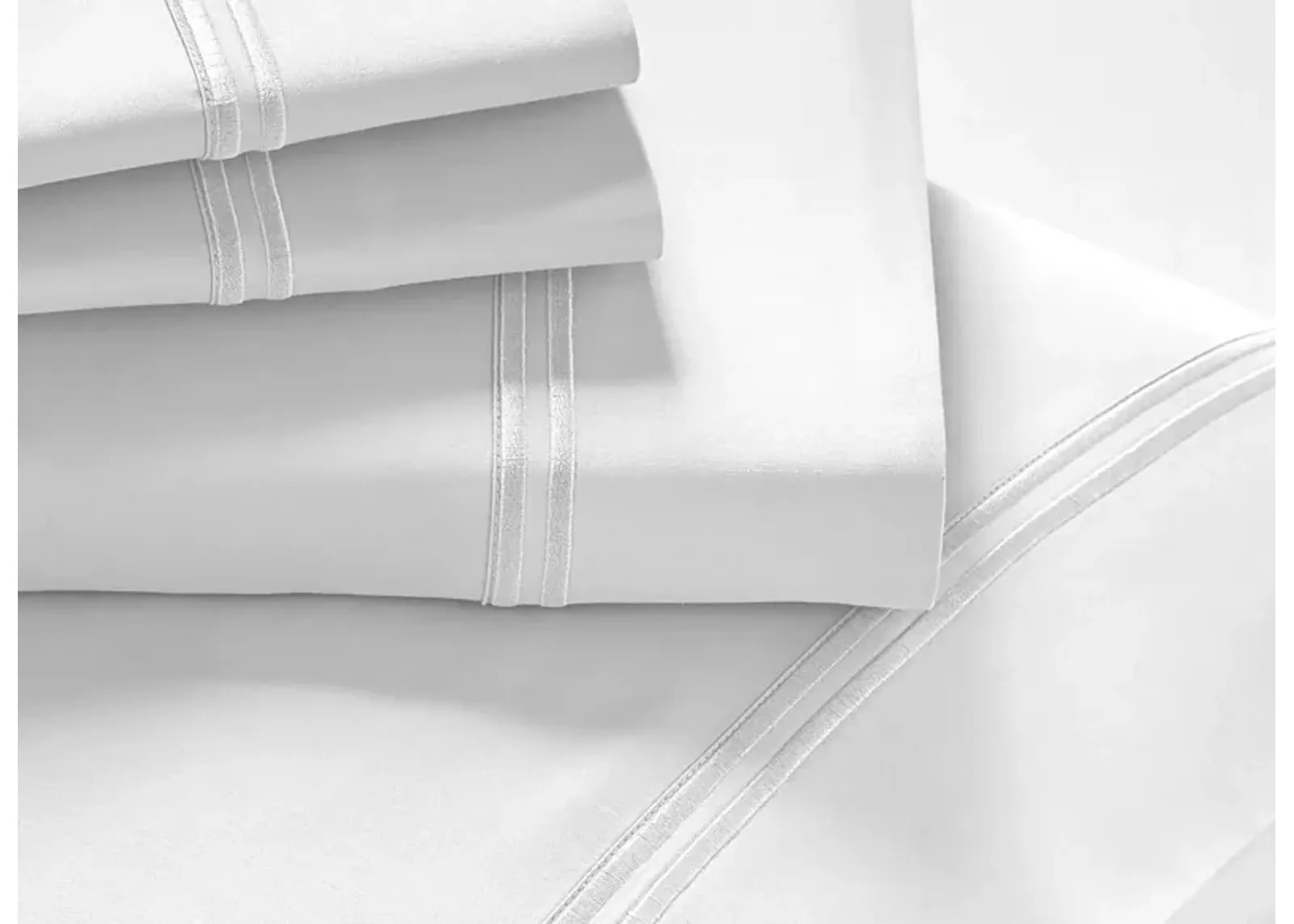 PureCare Premium Refreshing TENCEL Lyocell Sheet Set in White by PureCare