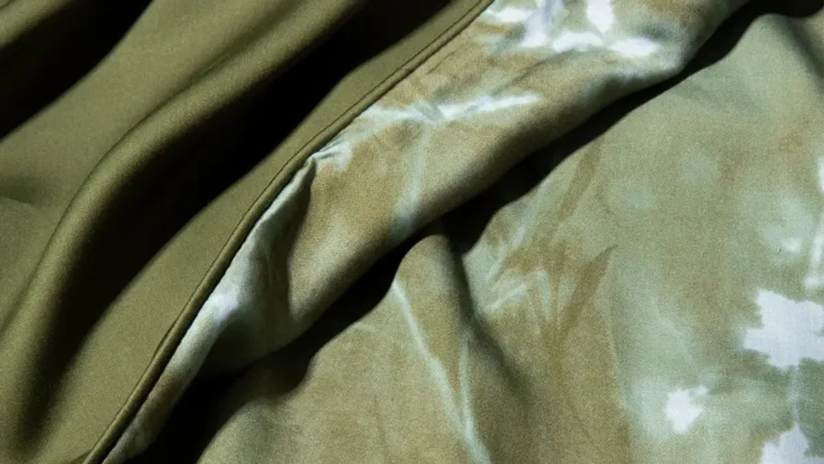 PureCare Floral Press Cooling Duvet Cover (Full/Queen)