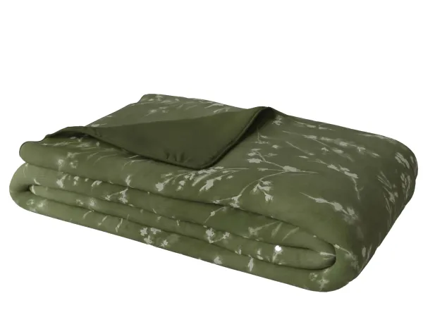 PureCare Floral Press Cooling Duvet Cover (Full/Queen)