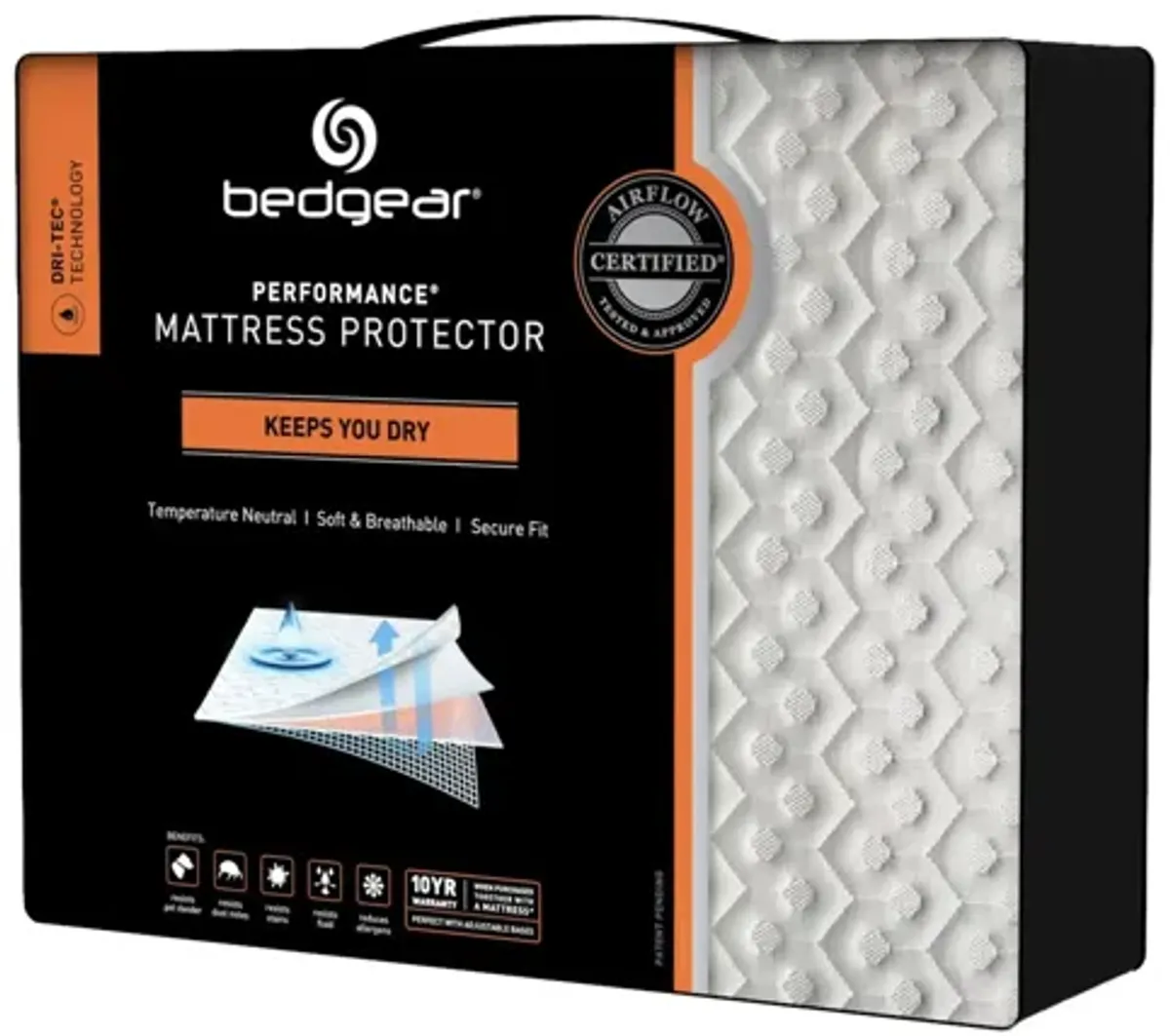 BEDGEAR Dri-Tec Performance® Mattress Protector by Bedgear