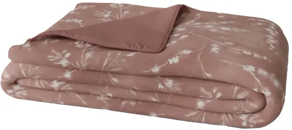 PureCare Floral Press Cooling Duvet Cover (Full/Queen)