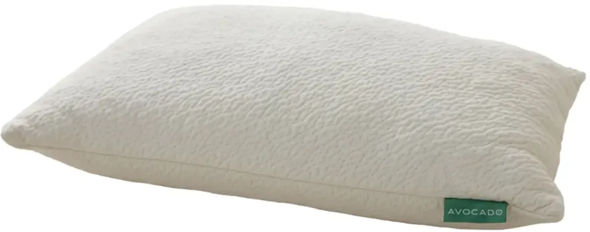 Avocado Green Pillow in White by Avocado Mattress