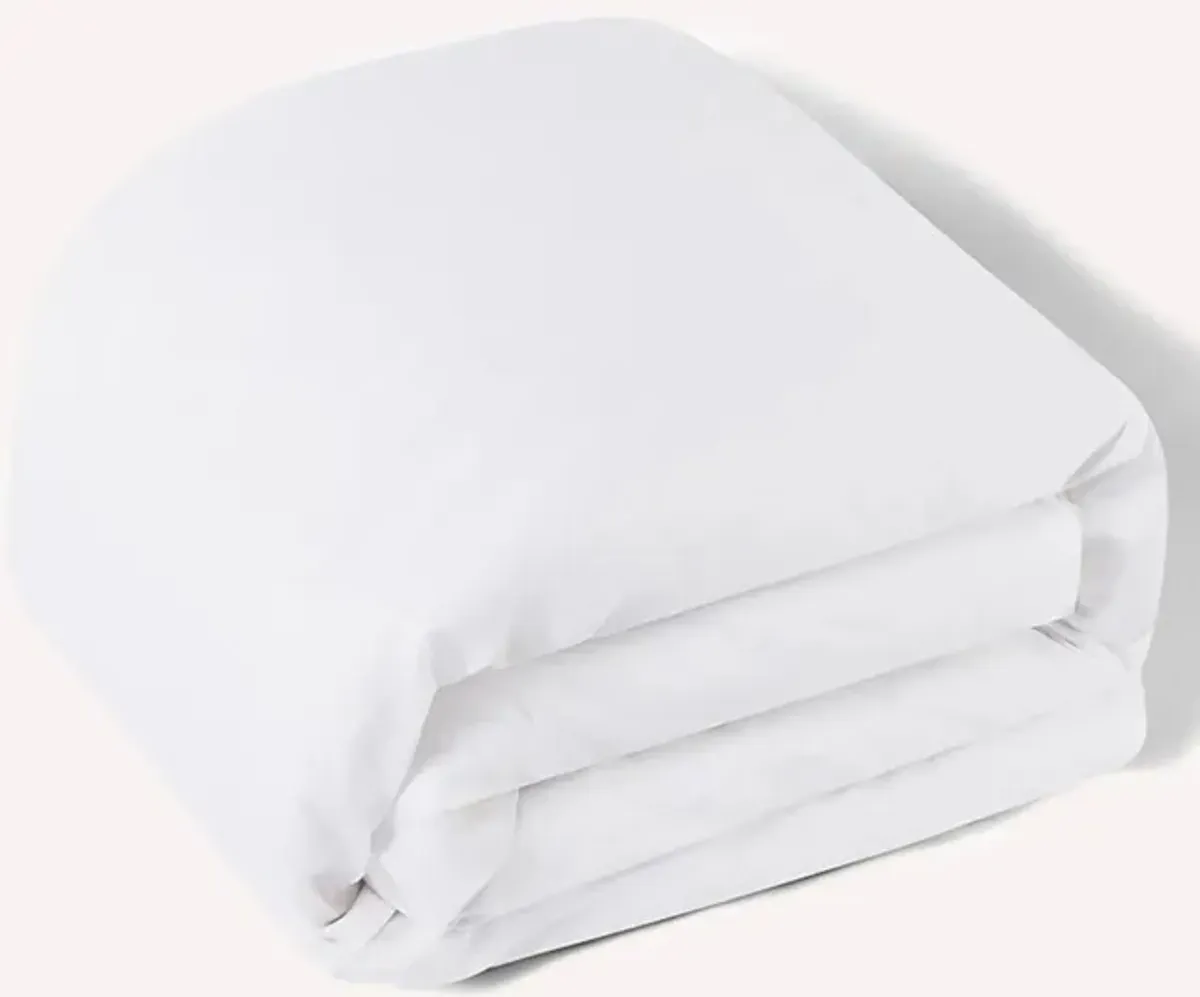 Birch Organic Cotton Duvet Cover Set in Natural by Helix Sleep