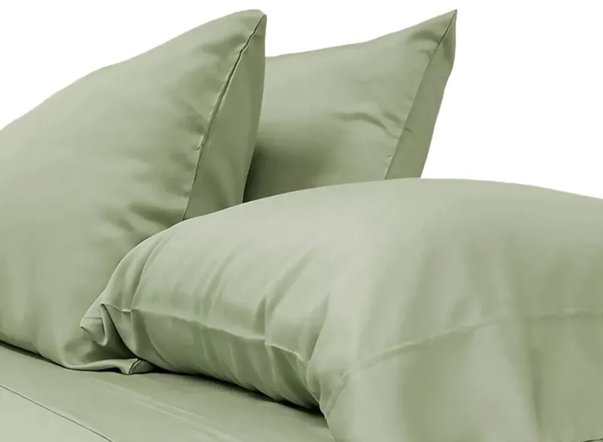 Cariloha Classic Bamboo Sheet Set in Sage by Cariloha