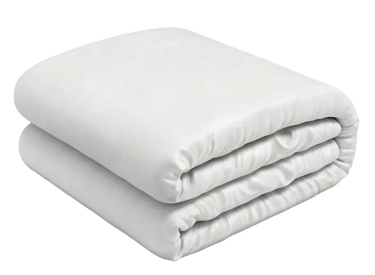 Hush Iced 2.0 - Cooling Weighted 20 lb Blanket for Hot Sleepers in White by Hush Blankets