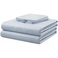 Hush Iced Cooling Sheet and Pillowcase Set in Arctic Blue by Hush Blankets