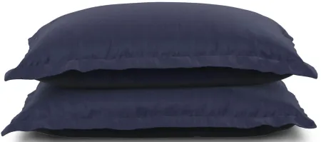 PureCare Dual-Sided Pillow Sham Set - Cooling + Bamboo in Midnight / Celestial by PureCare