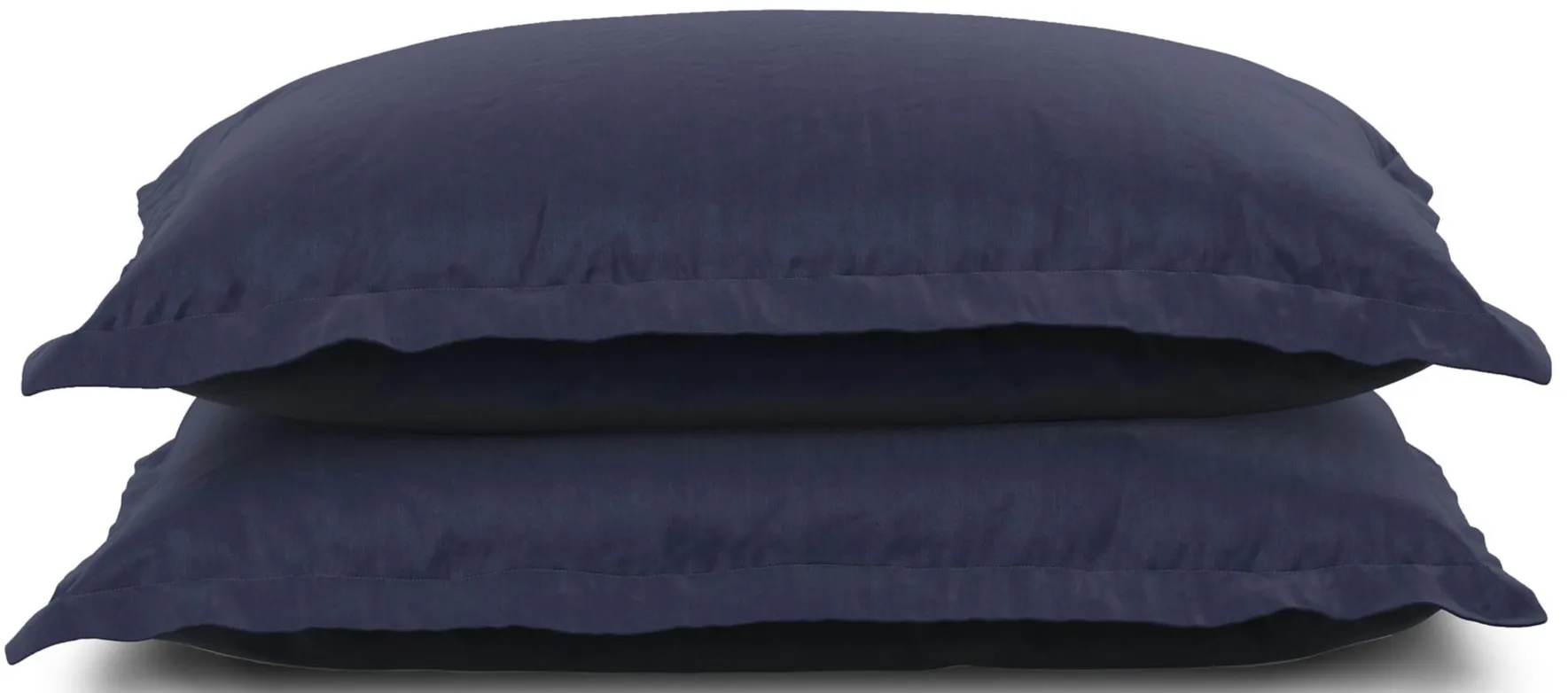 PureCare Dual-Sided Pillow Sham Set - Cooling + Bamboo in Midnight / Celestial by PureCare