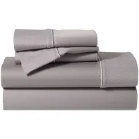BEDGEAR Hyper Cotton Bed Sheets in Gray by Bedgear