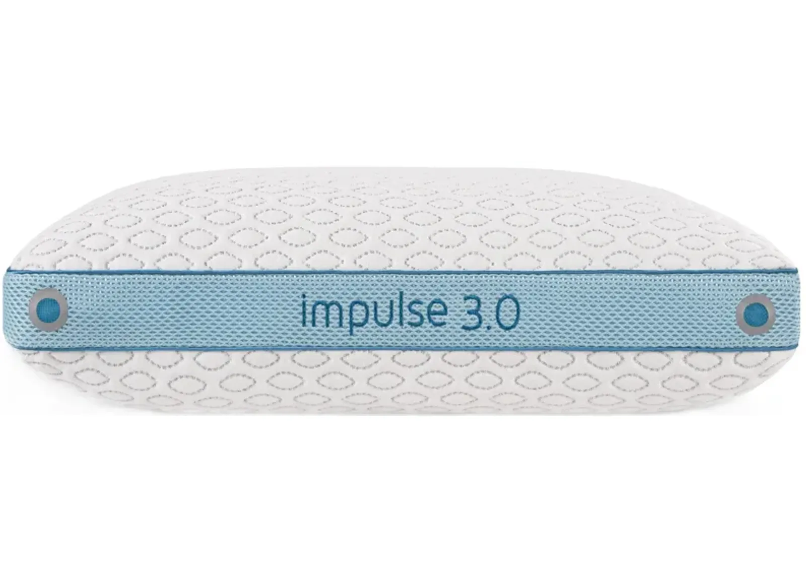 BEDGEAR Impulse Pillow in Blue & White by Bedgear