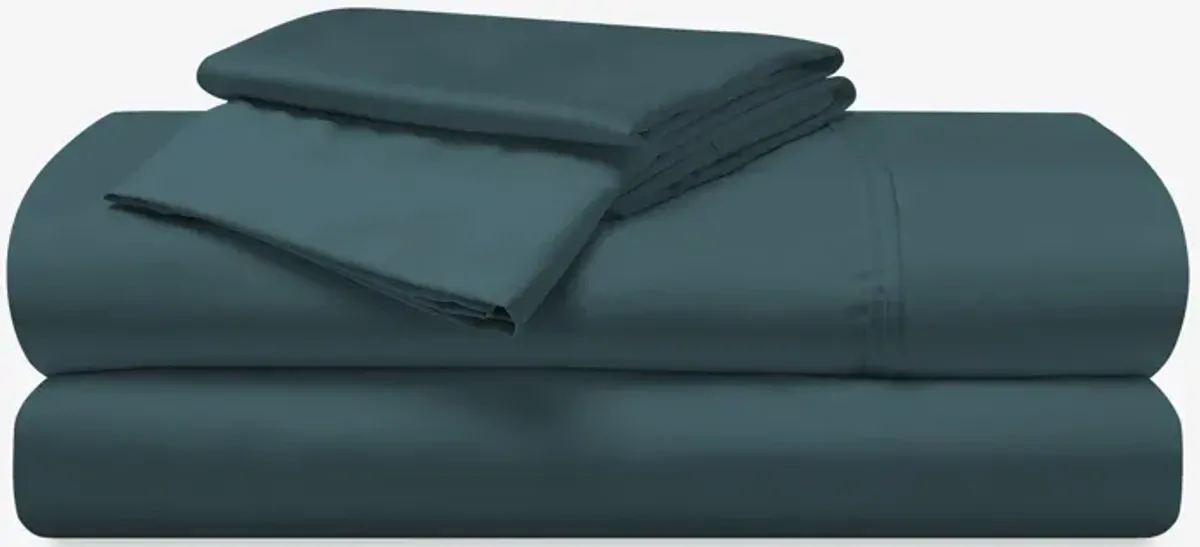 BEDGEAR Hyper-Cotton Sheet Set in Deep Teal by Bedgear