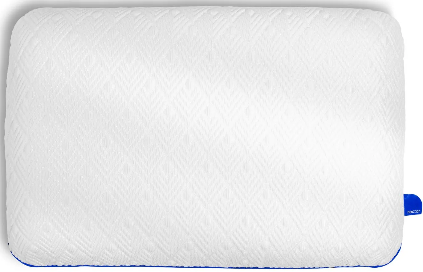 Nectar Lush Standard Pillow in White by Nectar Brand