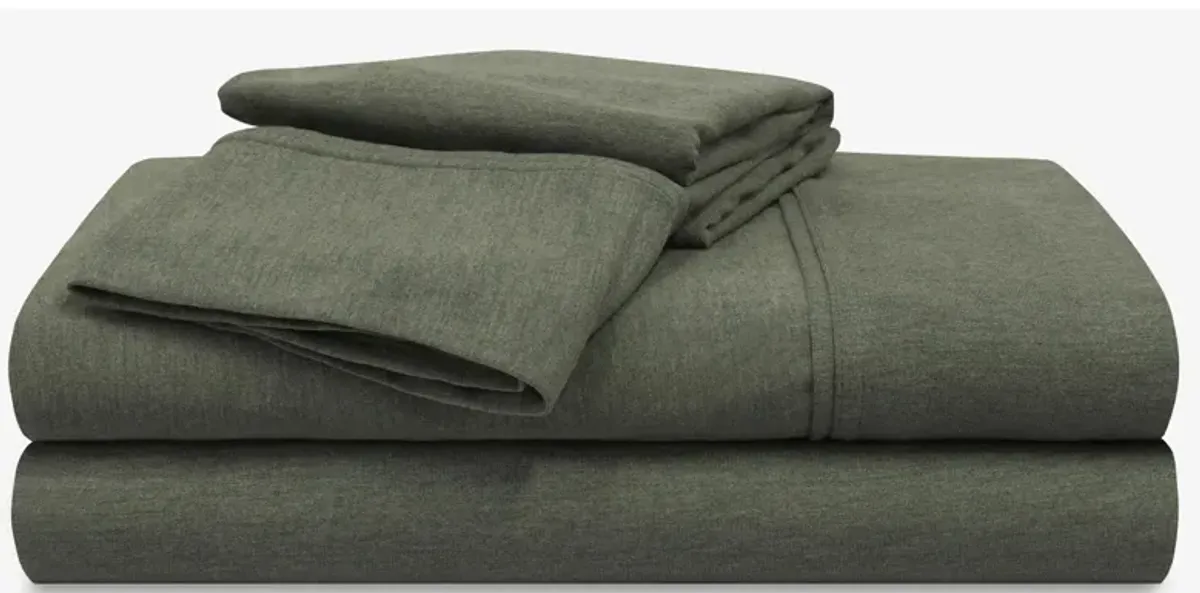 BEDGEAR Hyper-Wool Sheet Set in Forest Green by Bedgear