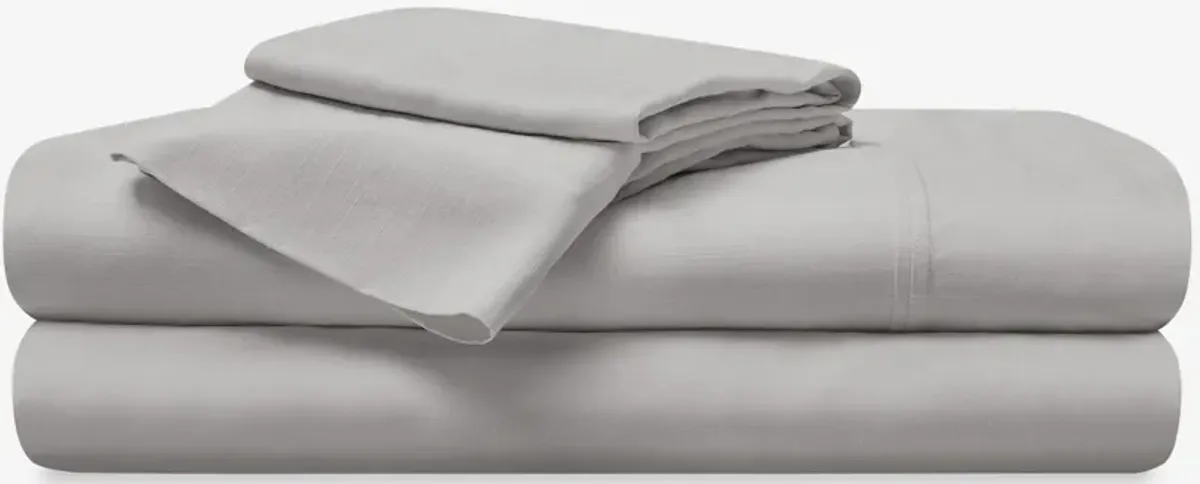 BEDGEAR Hyper-Linen Sheet Set in Light Grey by Bedgear