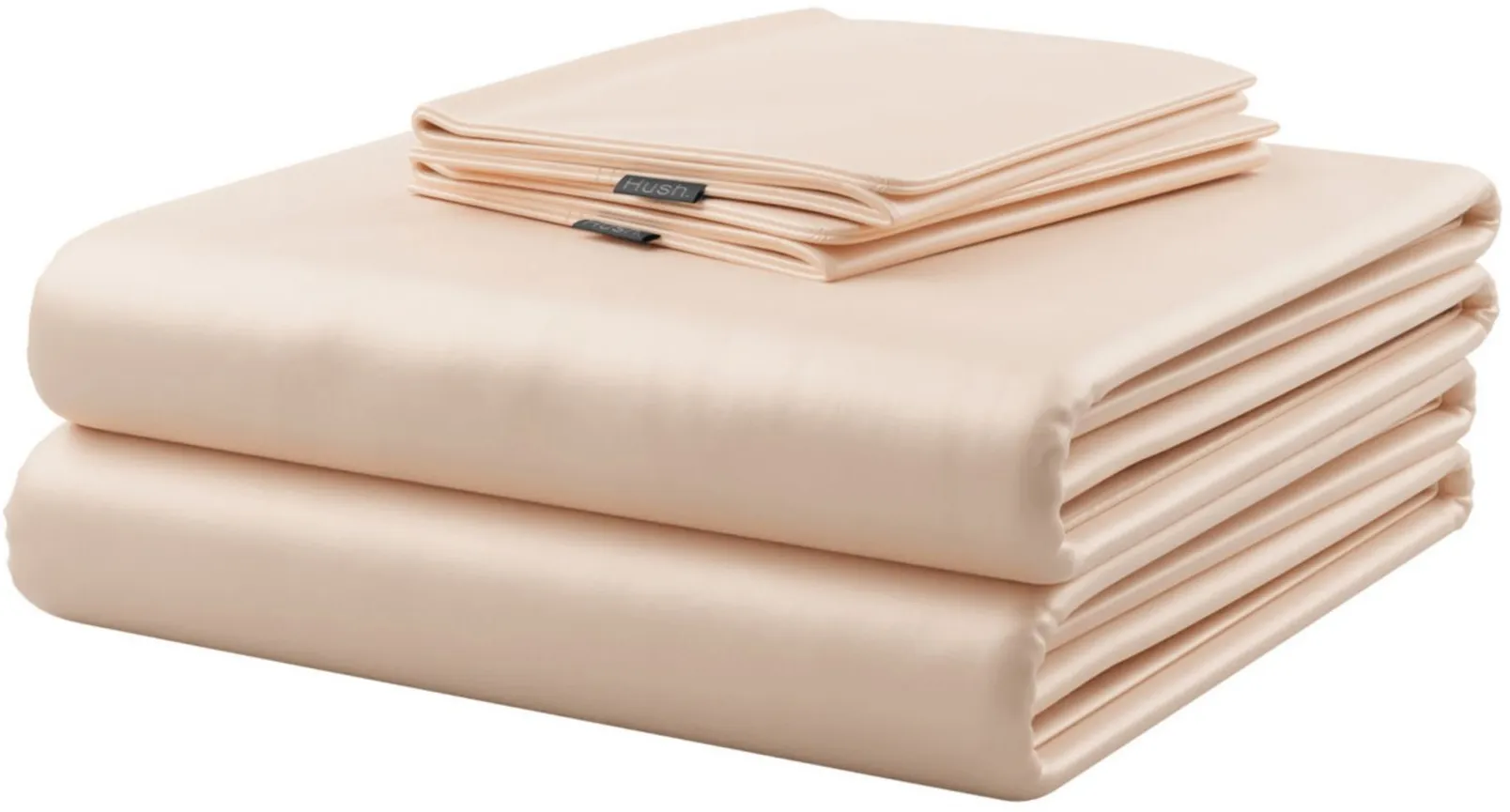 Hush Iced Cooling Sheet and Pillowcase Set in Iced Latte by Hush Blankets