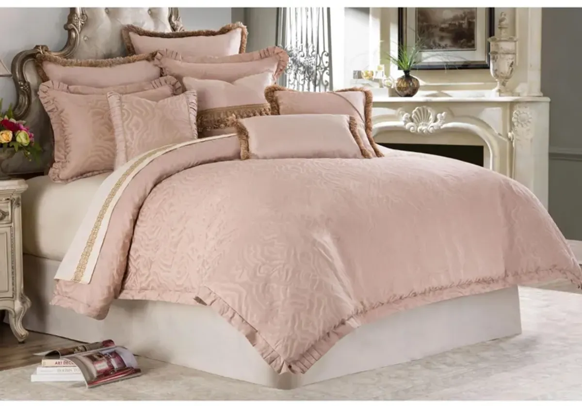 Fontaine 10-Pc. Comforter Set in Pink by Amini Innovation