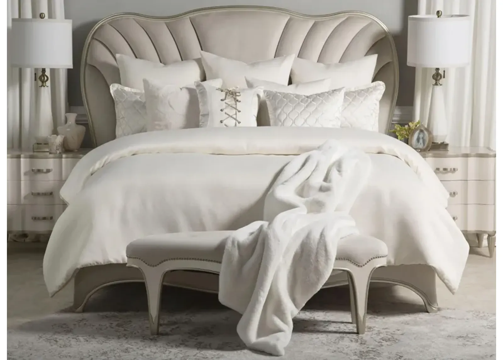 Hailey 10-Pc. Comforter Set in Natural by Amini Innovation