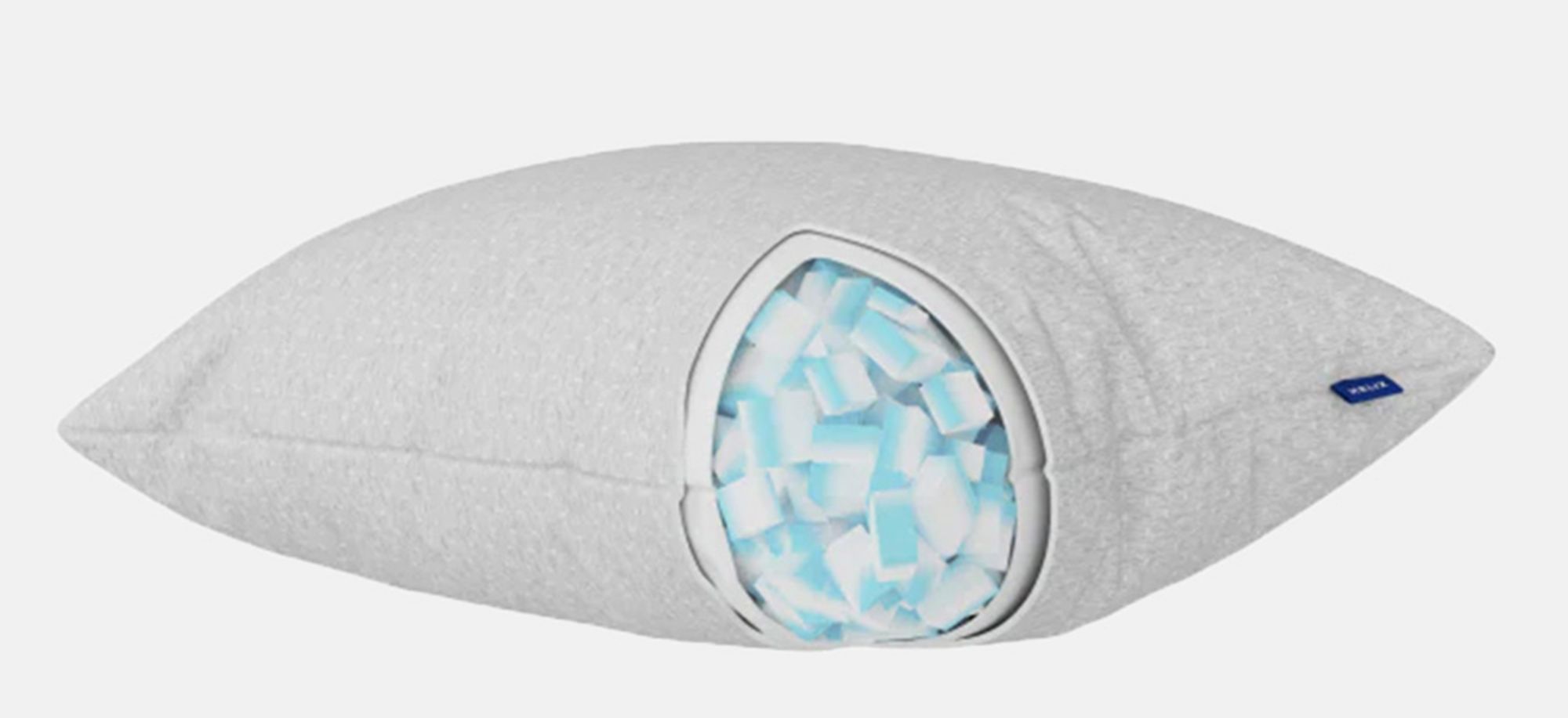 Helix Shredded Memory Foam Pillow Back & Stomach Sleeper