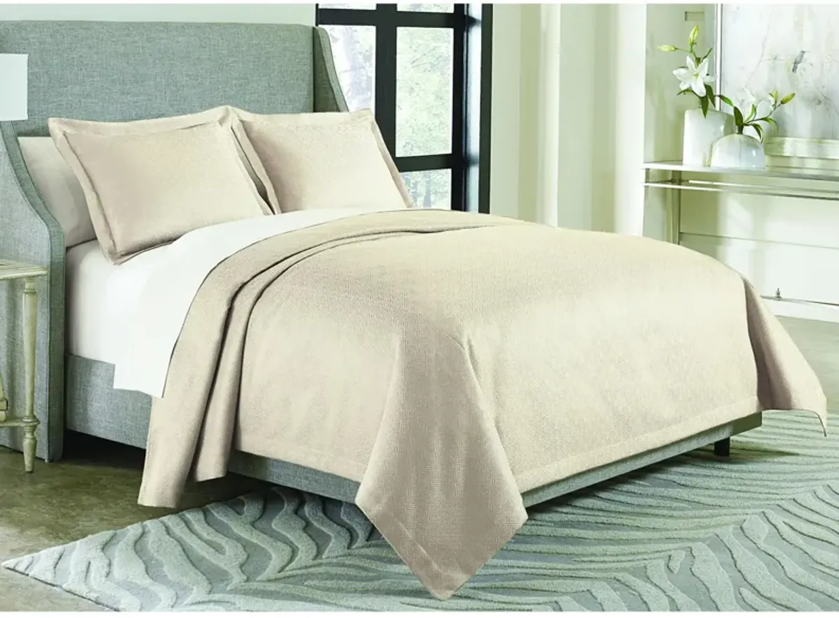 Potenza 3-Pc. Bed Throw Set in Natural by Amini Innovation