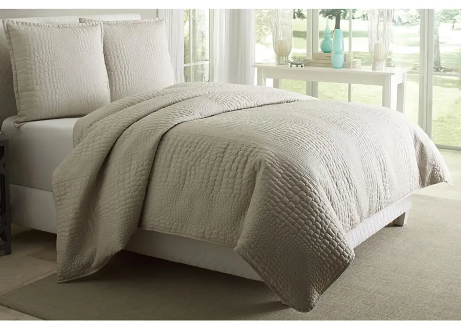 Dash 3-Pc. Duvet Set in Natural by Amini Innovation