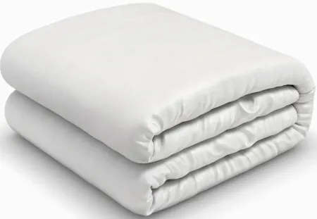 Hush Iced 2.0 - Cooling Weighted 30 lb Blanket for Hot Sleepers in White by Hush Blankets