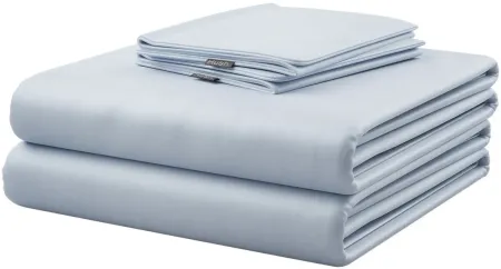 Hush Iced Cooling Sheet and Pillowcase Set in Arctic Blue by Hush Blankets