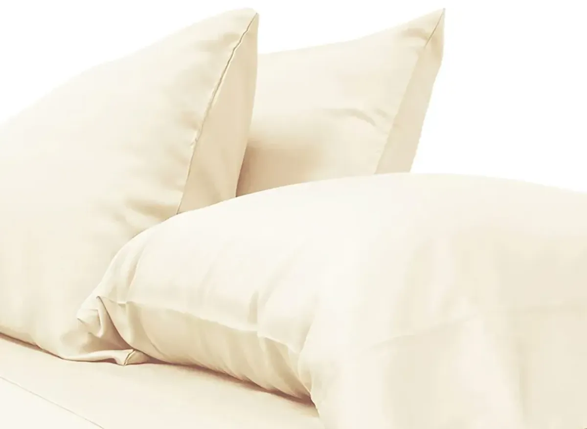 Cariloha Classic Bamboo Sheet Set in Ivory by Cariloha