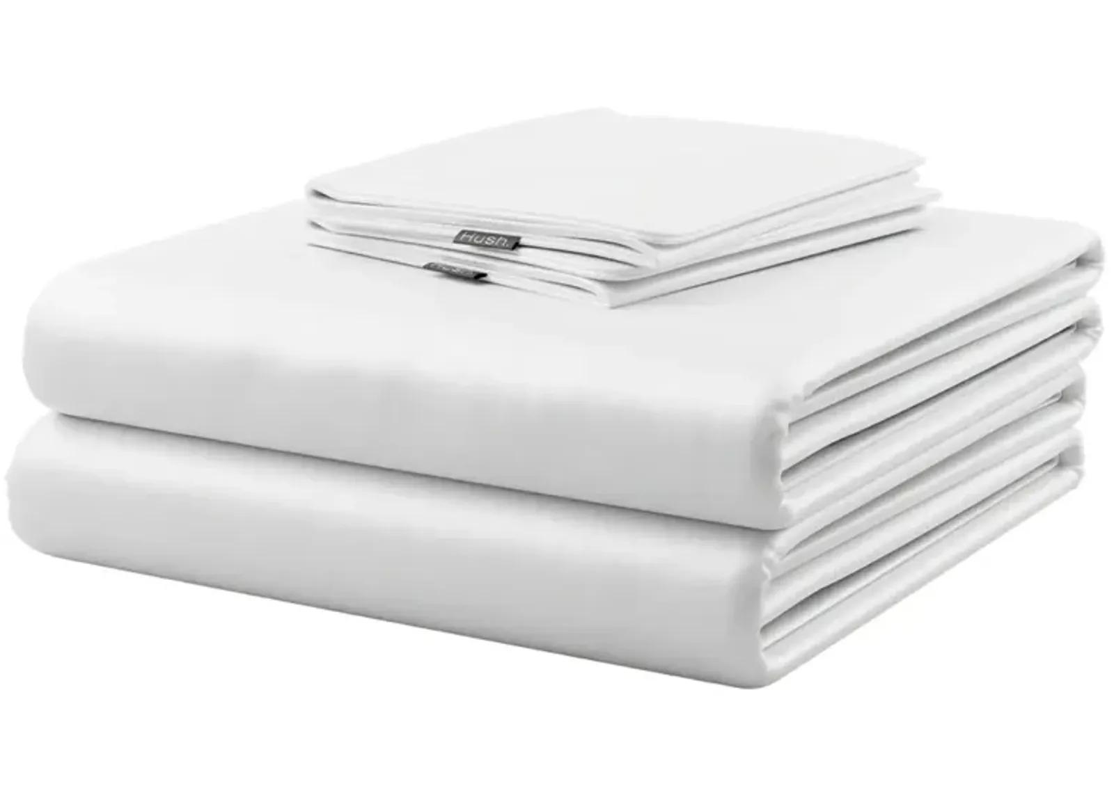 Hush Iced Cooling Sheet and Pillowcase Set in White by Hush Blankets