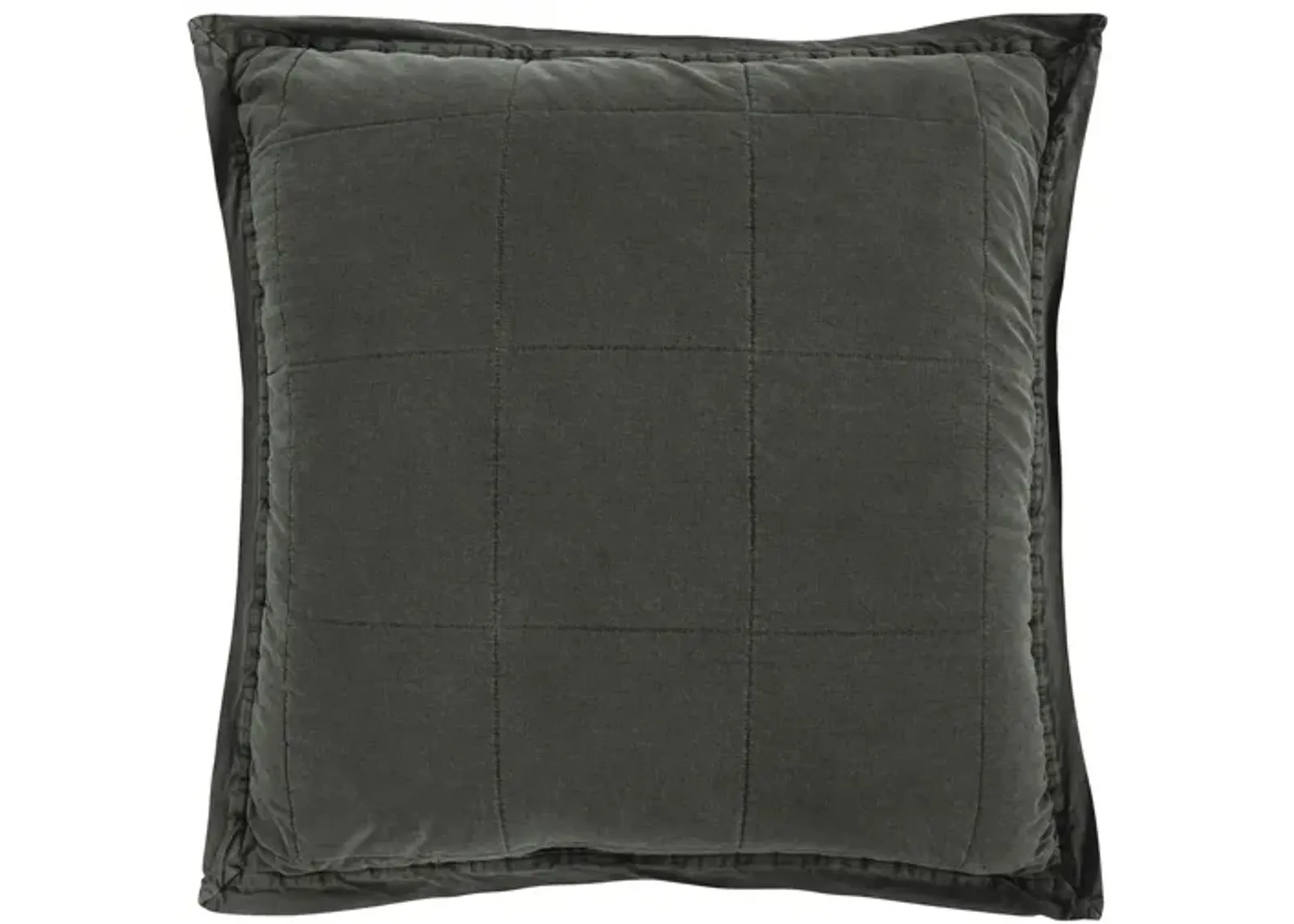 Detwyler Quilted Pillow Sham in Duffle Bag by HiEnd Accents